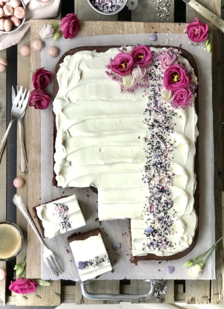 Schoko Pfefferminz Kuchen mit Swiss Meringue Buttercreme - Von Januar ...