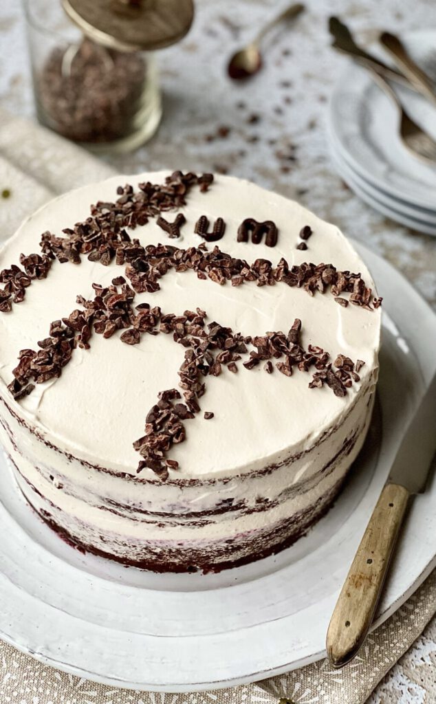 Vegane Schoko-Birnen-Torte - Von Januar bis Dezember