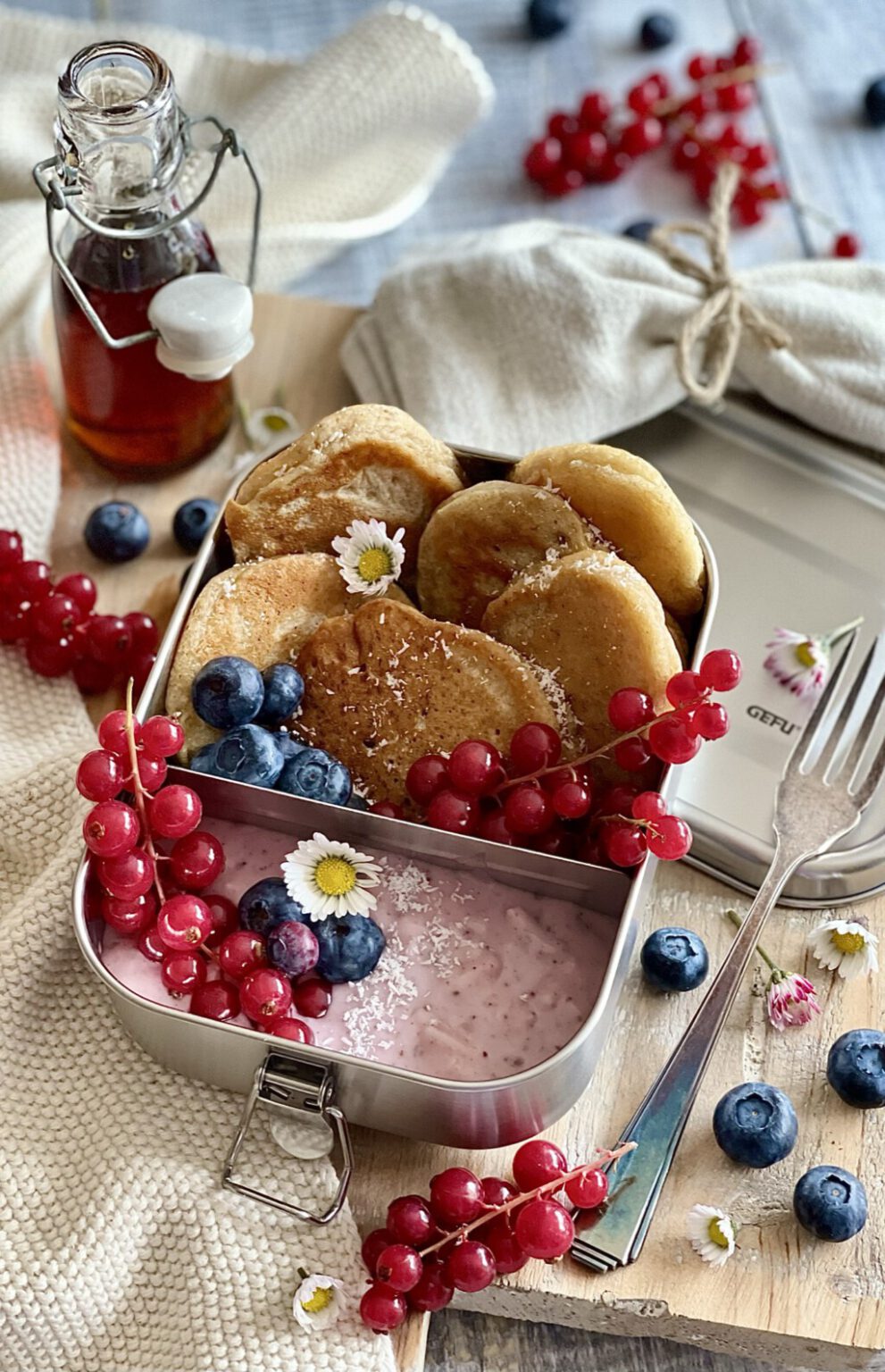 Kirschstreuselkuchen - Von Januar bis Dezember