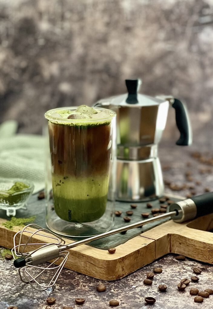 Matcha Espresso Latte Von Januar bis Dezember