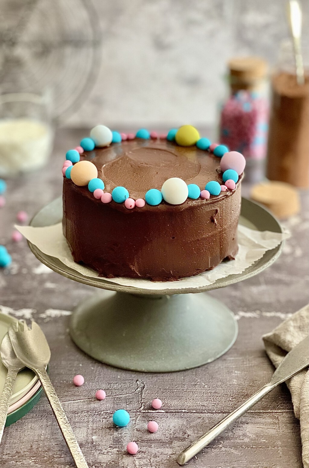 Kleine Schokotorte - Von Januar bis Dezember