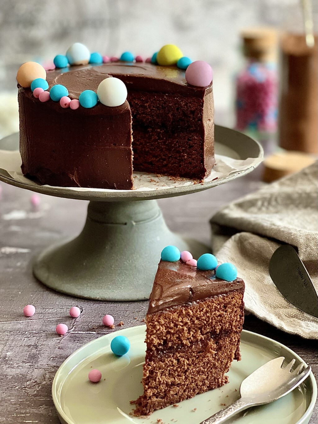 Kleine Schokotorte - Von Januar bis Dezember