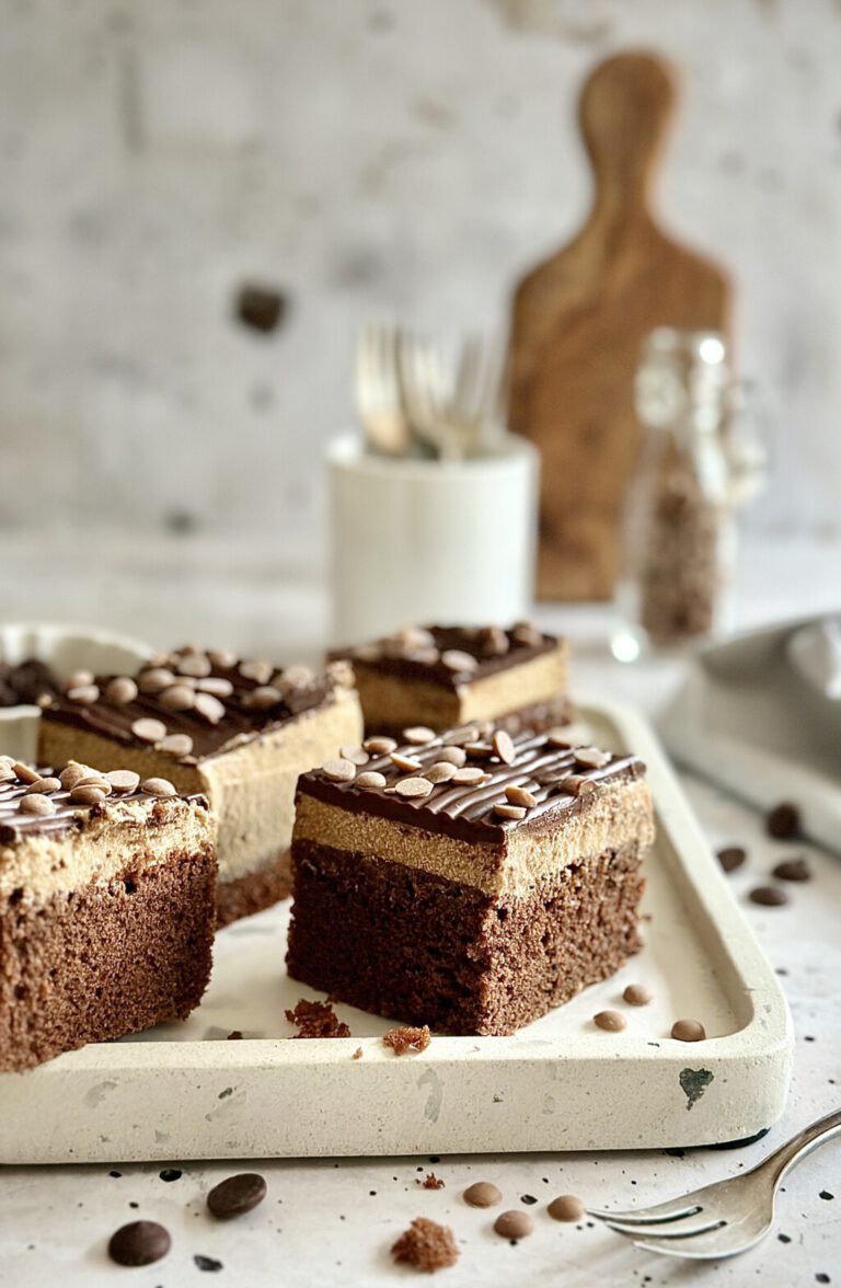 Schoko-Karamell-Kuchen - Von Januar bis Dezember